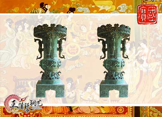 曾侯乙銅尊，武漢東湖賓館雕塑